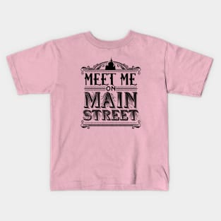 Meet Me On Main Street (WDW) Kids T-Shirt